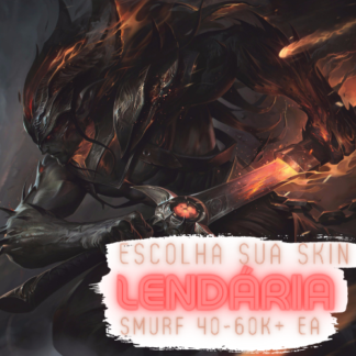 Contas Smurfs + Skins Lendárias LvL 30 | 30k~60k EA | League of Legends